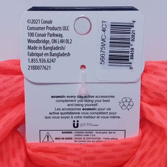 🎄 CHRISTMAS SALE! 🎄 Conair Scunci Everyday & Active Sporty Visor Headwrap - Picture 8 of 8